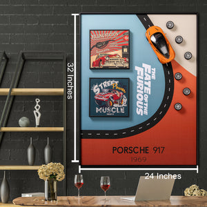 Porsche Passion Shadow box