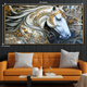 Mystic Mare Crystal Glass Painting