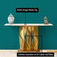 Luxury Wave Console Table (Stainless Steel)