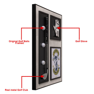 Golf Enthusiast's Delight Shadow box