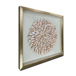 The Sea shell Symphony Shadow Box for Wall Decoration