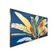 Tropical Elegance 100% Hand Painted Wall Painting(With outer Floater Frame)