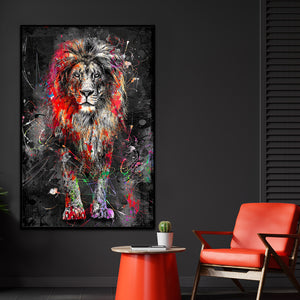 Chromatic King Canvas Print