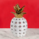 Golden Crown Pineapple Decorative Ceramic Vase And Showpiece - Big