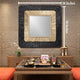 Shadow Sunburst Designer Wall Mirror