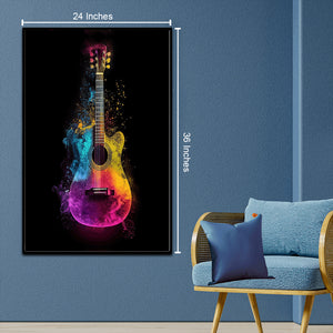 Musical Spectrum Canvas print