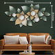 Evergreen Flower Metal Wall Art Panel