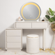 Pure Precision Dressing Table & Vanity Set (White)