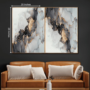 Cosmic Drift Canvas Print