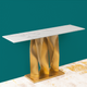 Luxury Wave Console Table (Stainless Steel)