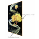 Gilded Forest Nights Crystal Glass Painting