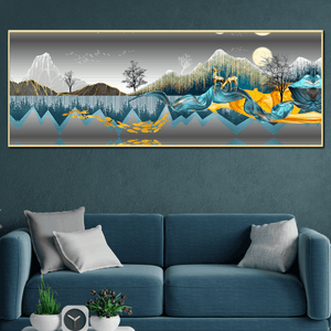 Mystic Moonrise Canvas Print