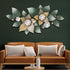 Evergreen Flower Metal Wall Art Panel