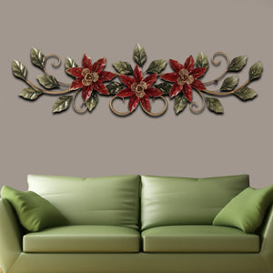 Enchanted Garden Metal Wall Art Panel