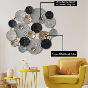 Muscat Circular Discs Metal Wall Art