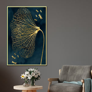 Rochester Botanical Elements & Nature Framed Canvas Print (M)