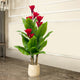 Radiant Ruby Red Lily Artificial plant (N)