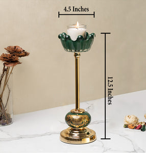 Radiant Glow Candle Holder Stand - Small