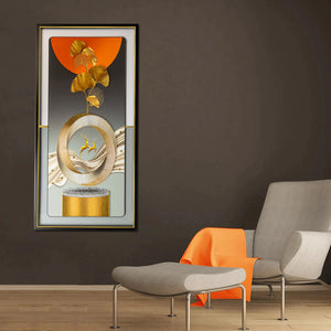 Vibrant Interplay Shadow Box Wall Decoration Piece