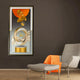 Vibrant Interplay Shadow Box Wall Decoration Piece