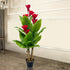 Radiant Ruby Red Lily Artificial plant (N)