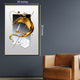 Contemporary Baroque Framed Canvas Print - (R)