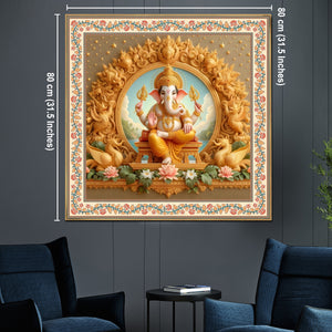 Siddhivinayak The Lord Ganesha Painting for Home