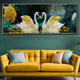 Serenade of Love Crystal Glass Painting