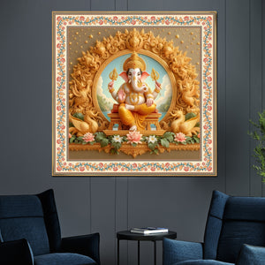 Siddhivinayak The Lord Ganesha Painting for Home