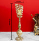 Lustrous Spire Candle Stand for Living Room - Big (Pearl)