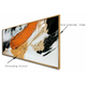 Abstract Enigmatic Elegance Crystal Glass Painting