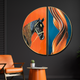 Stallion Symphony Crystal Glass Painting