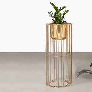 Botanic Couture Planters - Big - Gold