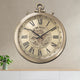 Time Weave Luxury Designer Wall clock With Moving Gear Mechanism (Steel Body)