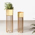 Artisan Arboretum Planters Set of 2 - Gold