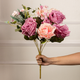 Royal Garden Peony & Rose Artificial Flower Bouquet