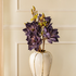 Timeless Beauty Lotus Magnolia Artificial Flower - Purple (Single Stem Only)