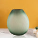 The Emerald Rainforest Handblown Glass Decorative Vase - (Small)