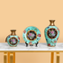 Floral Charms Decorative Ceramic Vases and Showpieces - Set of 3