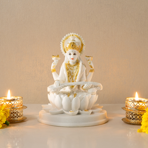 Divine Goddess Saraswati Decorative Showpiece for Home