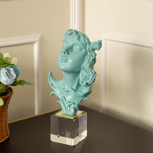 The Dreamer's Gaze  Home Decorative showpiece