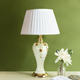 The Kent Classical Ceramic Table Lamp - White (B)