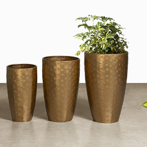 Aurum Eleganza Planters - Set of 3