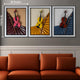 Transcendent Euphoria Shadow Box Wall Decoration Piece - Set of 3