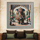 The Grand Royal Elephant Wall Painting