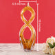 Golden Infinity Handblown Glass Showpiece