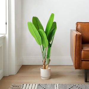 Classic Green Banana Plant Artificial plant - Small (N)