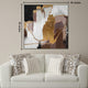 Serenade of Colours Handpainted Art Wall Painting (With outer Floater Frame)