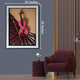 Transcendent Euphoria Shadow Box Wall Decoration Piece - Pink