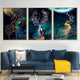 Quadro Framed Canvas Print - Set of 3